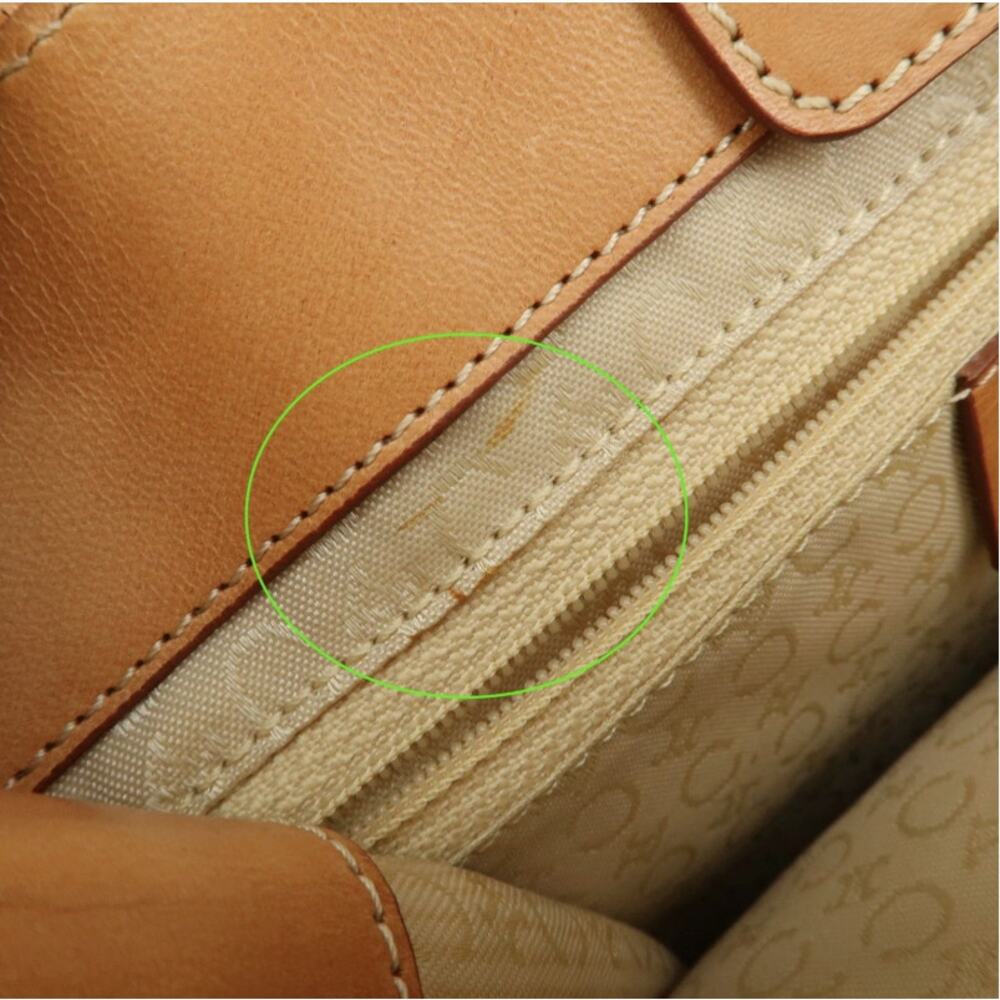 💎✨Beautiful✨💎Authentic CELINE C Macadam Suede Leather Tote Bag Hand Bag - Picture 13 of 16